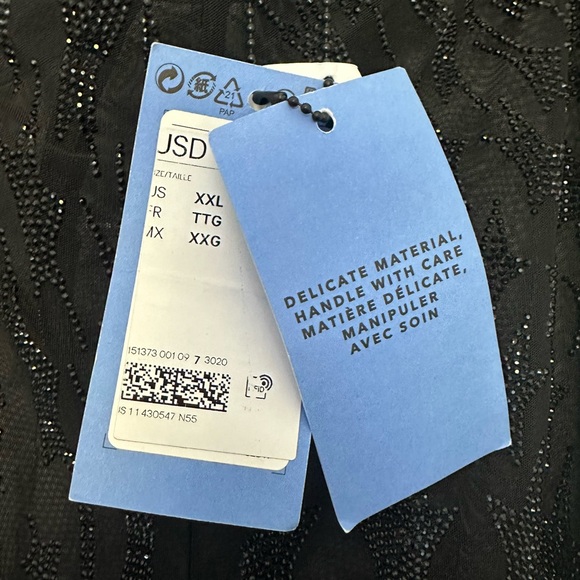 Mugler x H&M rhinestone tights pants - Picture 6 of 7